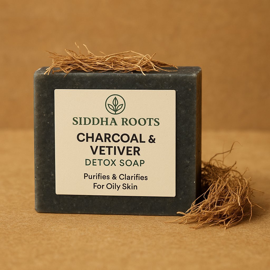 Charcoal & Vetiver Soap