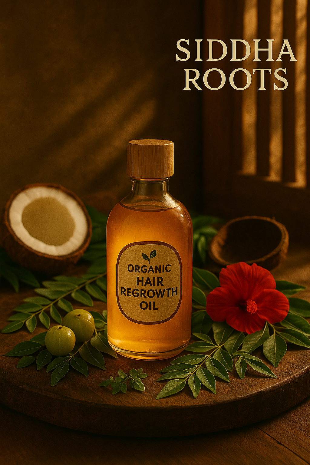 Coconut Shell Hair Regrowth Oil