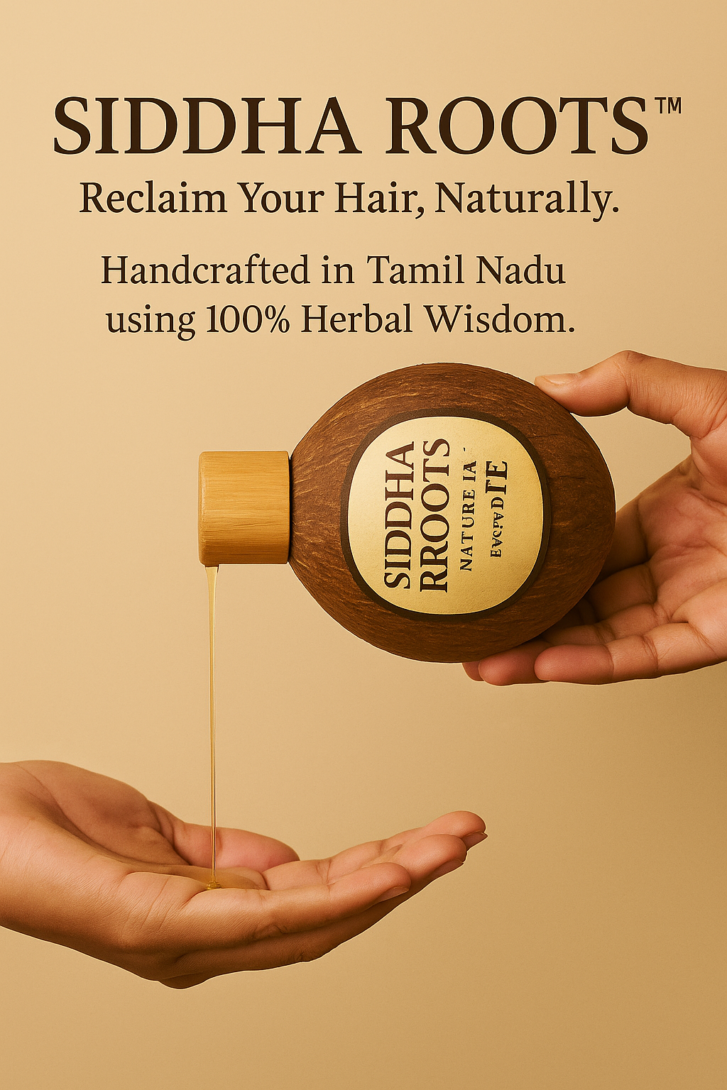 Coconut Shell Hair Regrowth Oil